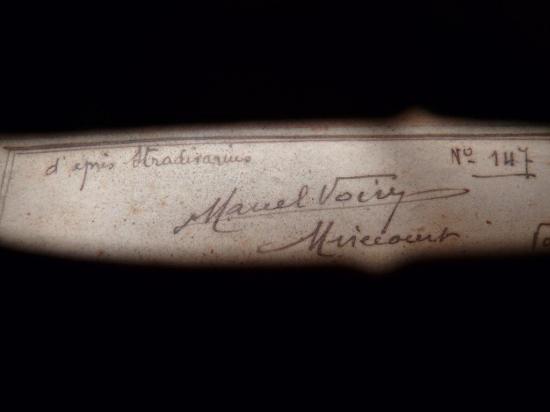 Violon Marcel Voiry 1940