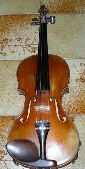 Violon Charles Voiry de René Barbe - Année 1935 - Etiquette latinisée